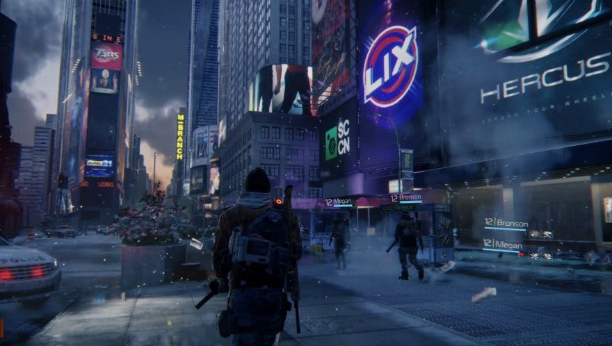 gameplay from the Division