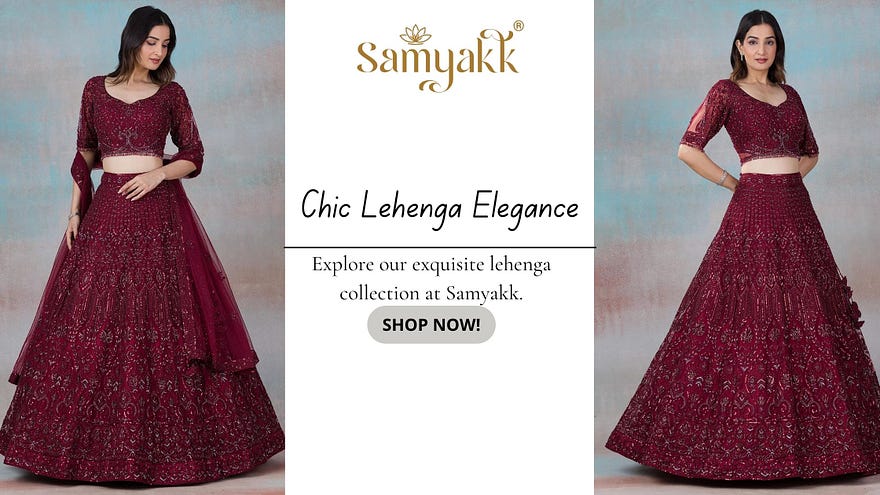 Trending lehenga Styles for 2024 by Samyakk