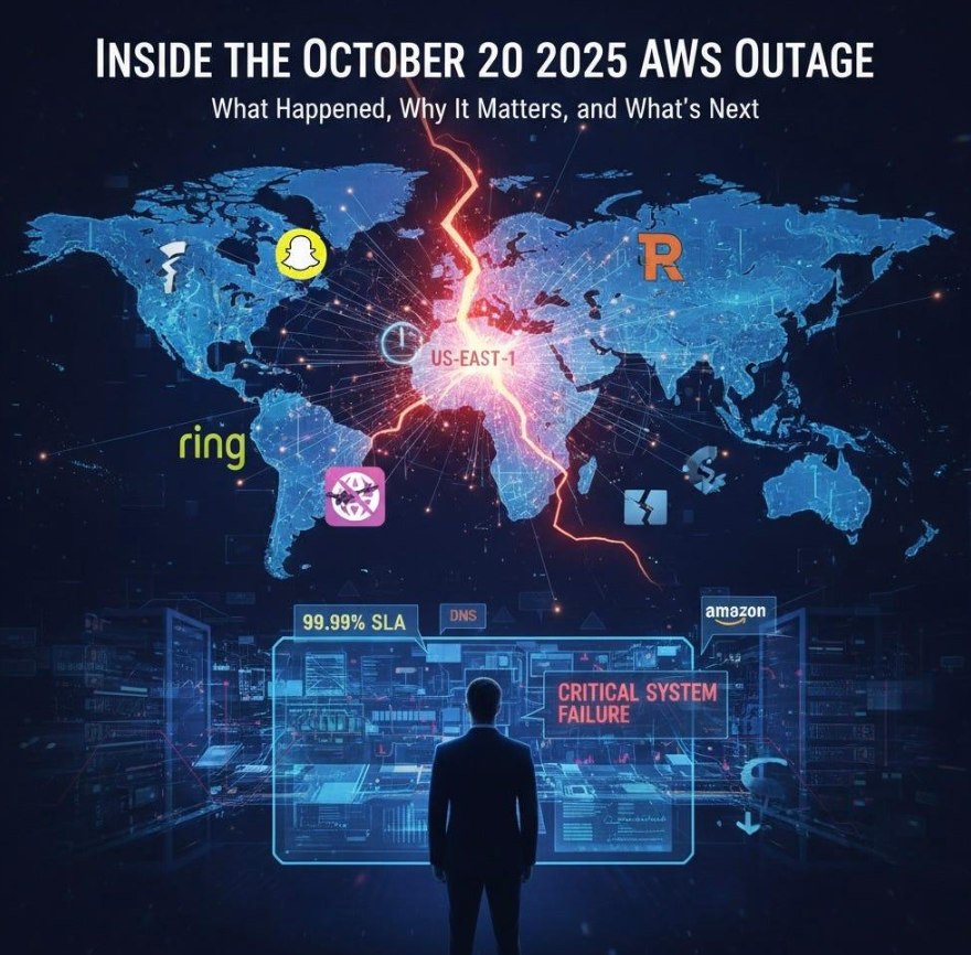 The AWS Outage Took Down Our Entire Product. Here’s the System Design Flaw We Missed.