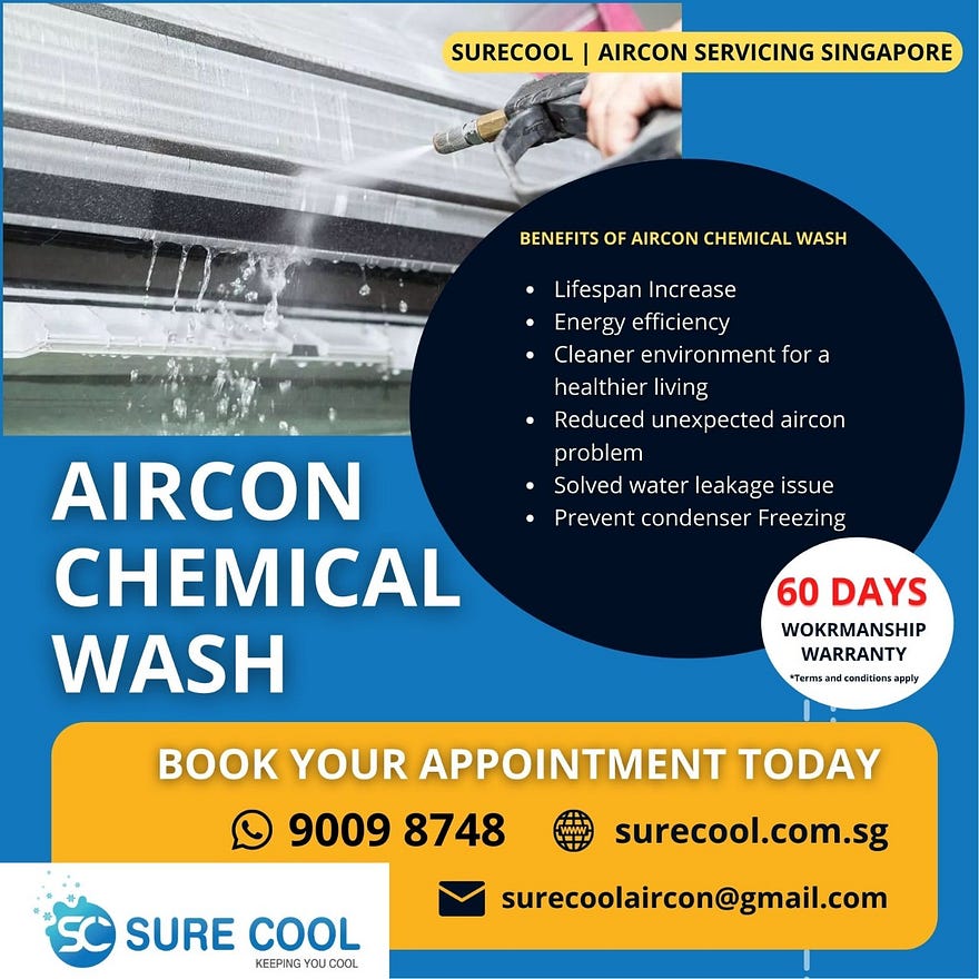 Aircon chemical wash