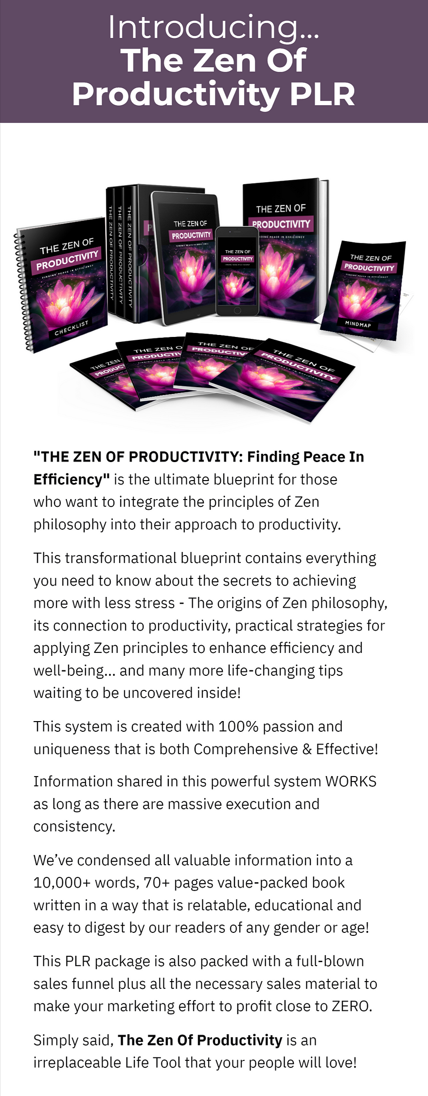 The Zen of Productivity