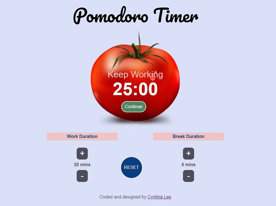 powerpom - pomodoro timer