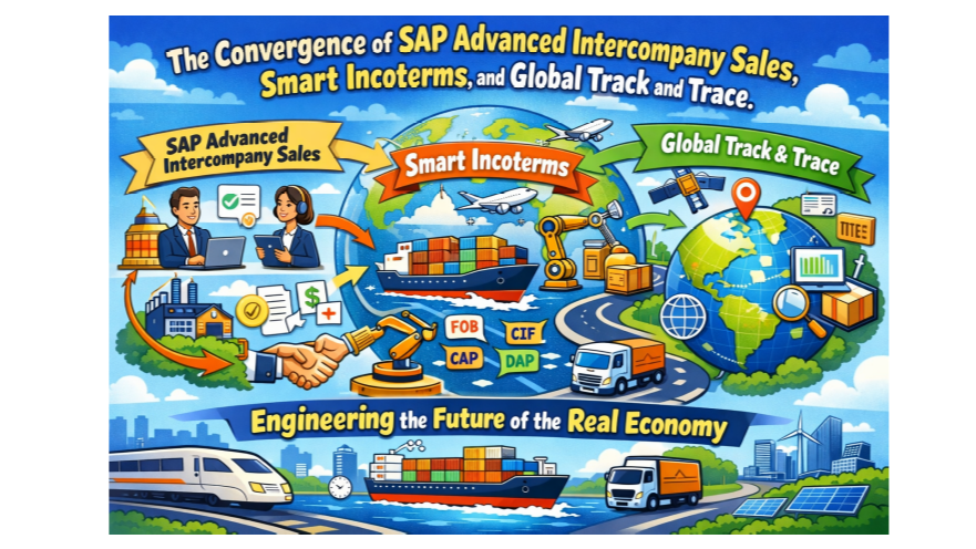The Convergence of SAP Advanced Intercompany Sales, Smart Incoterms, and Global Track and Trace…