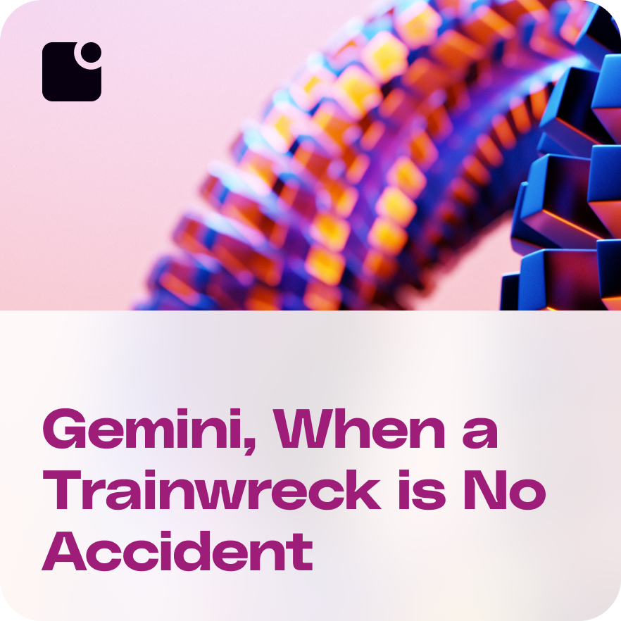 Gemini, When a Trainwreck is No Accident