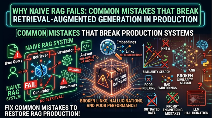 Why Naive RAG Fails: Common Mistakes That Break Retrieval-Augmented Generation in Production