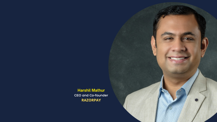 Harshil Mathur, CEO and Co-founder of Razorpay, pioneers fintech innovation in India, revolutionizing digital payments and empowering businesses with seamless financial solutions.