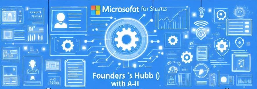 AI-Generated: Microsoft for Startups Image