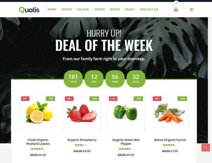 Qualis — product website templates