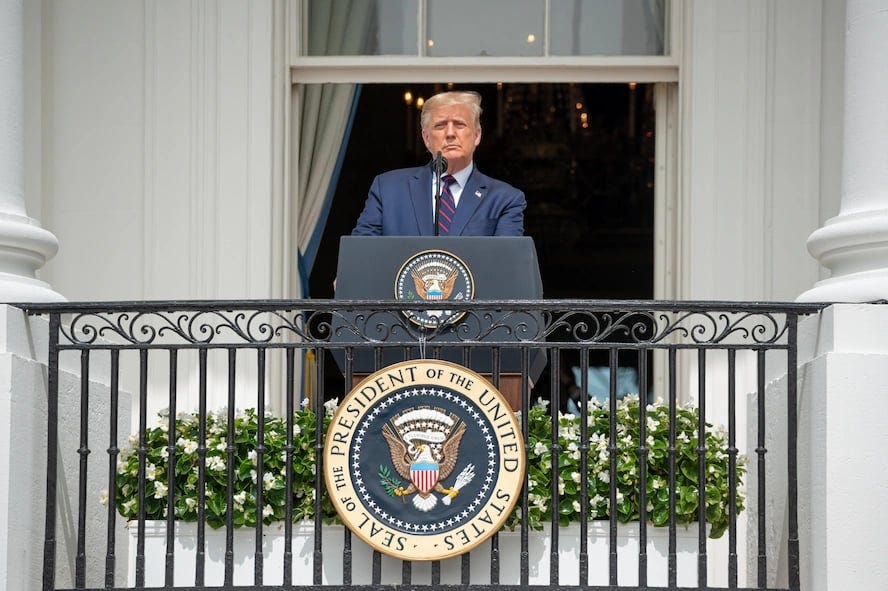 President Trump just filed thousands of stock trades