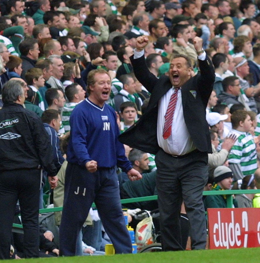 Jimmy Calderwood, former manager of Dunfermline Athletic