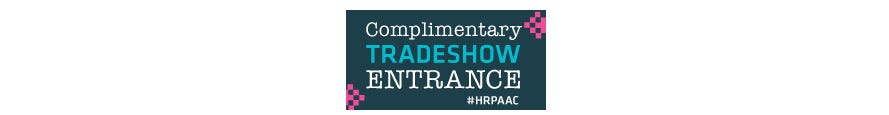 HRPA Complimentary Trade Show Entrance