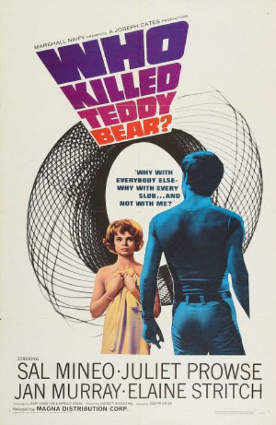 Who Killed Teddy Bear (1965) | Poster