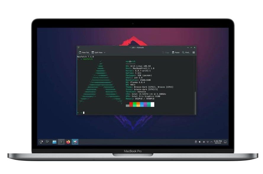 Install Arch Linux on MacBook in 2024