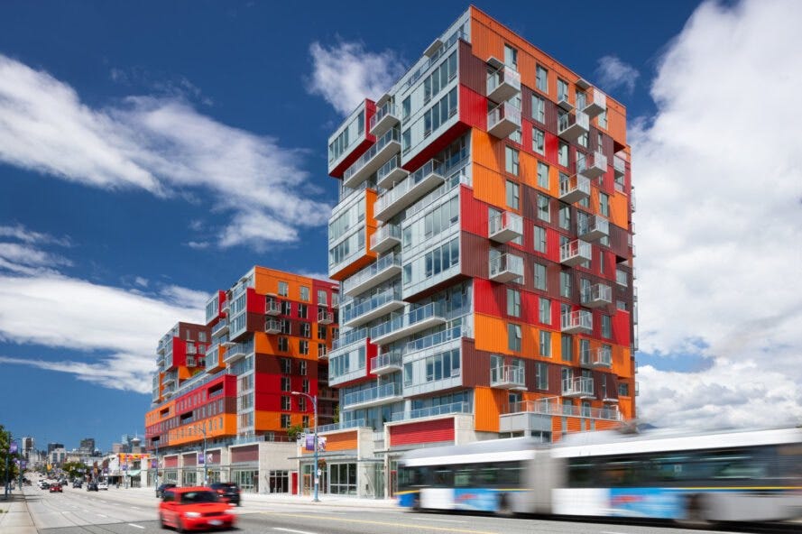 Strathcona Village sustainably combines industrial and residential spaces