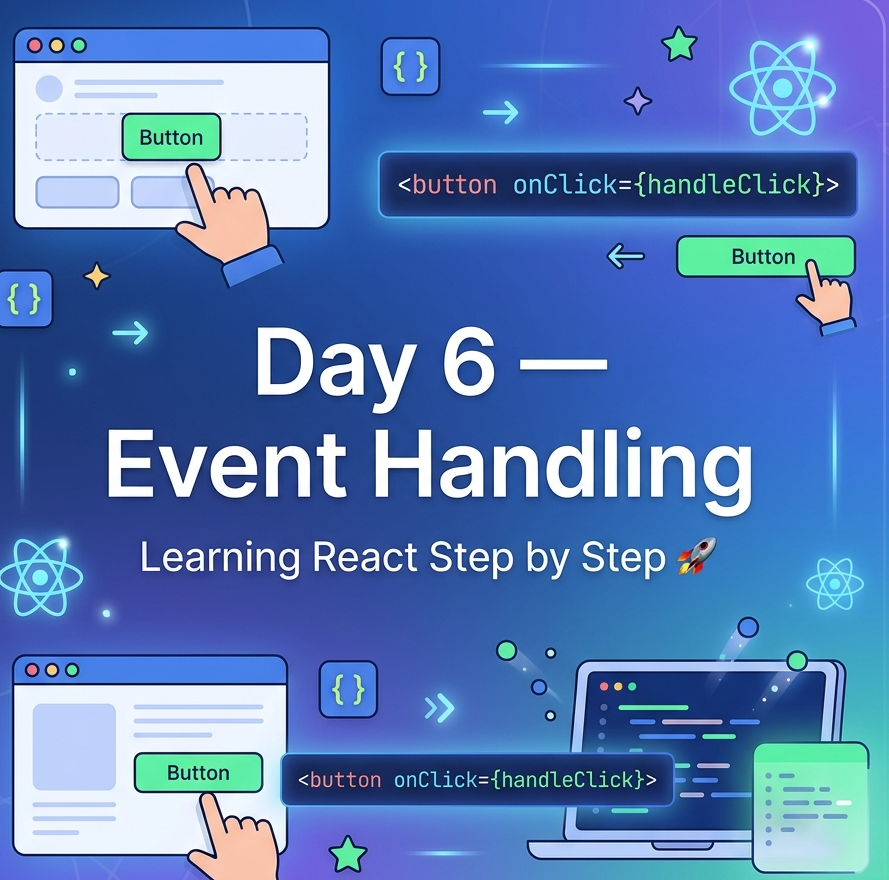My React Learning Journey: Understanding Event Handling