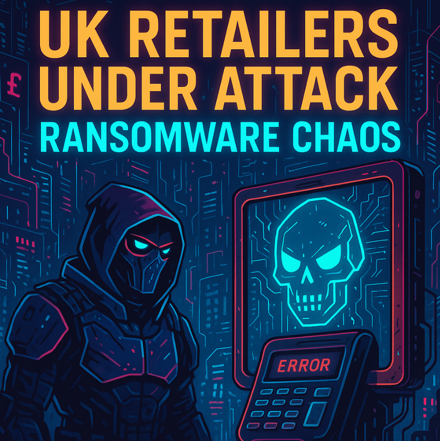 ️ UK Retailers Under Attack: Ransomware Chaos Hits the High Street