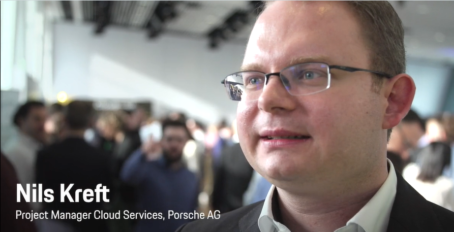 Nils Kreft, Product Owner Cloud Enablement at Porsche AG