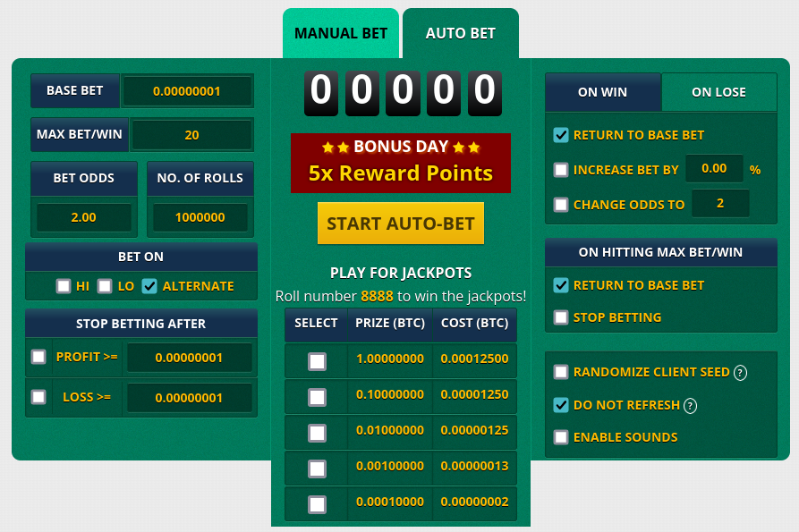 freebitcoin multiply game dashboard