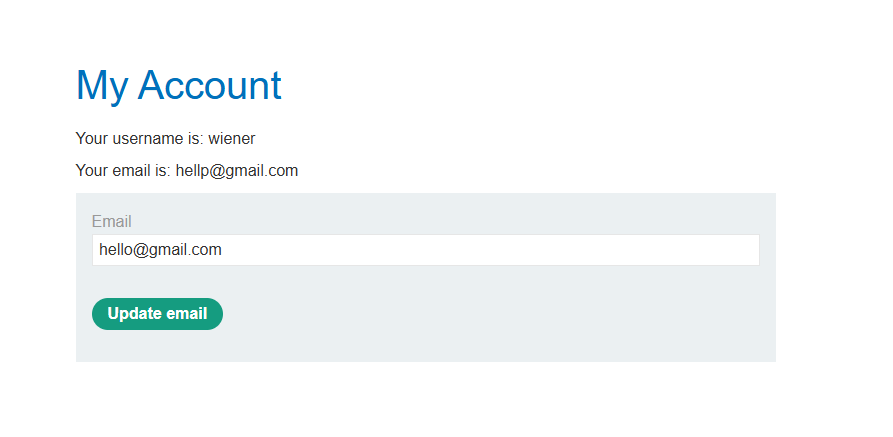 Lab: Exploiting an API endpoint using documentation