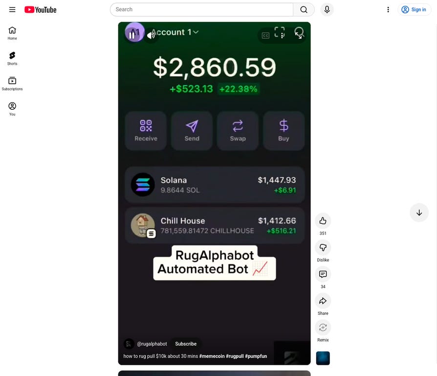 The “RugAlphabot” Phenomenon: A Deep Dive into Automated Memecoin Trading and its Perils