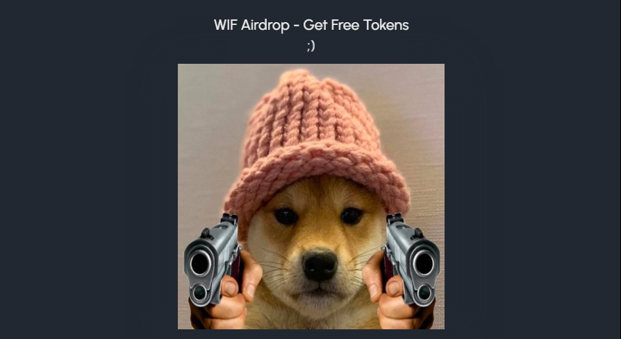dogwifhat $WIF Token get free