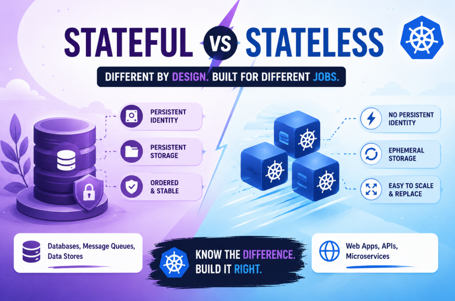 Deployments vs StatefulSets: Why Databases Need Different Rules