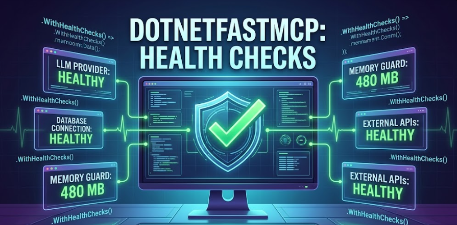 Keeping Your AI Agents Alive: Zero-Config Health Checks in DotnetFastMCP