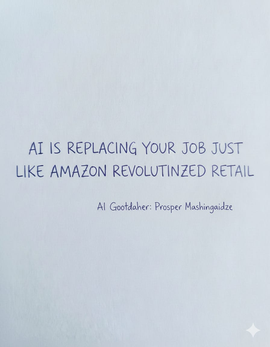 AI isn’t coming for your job “someday.”