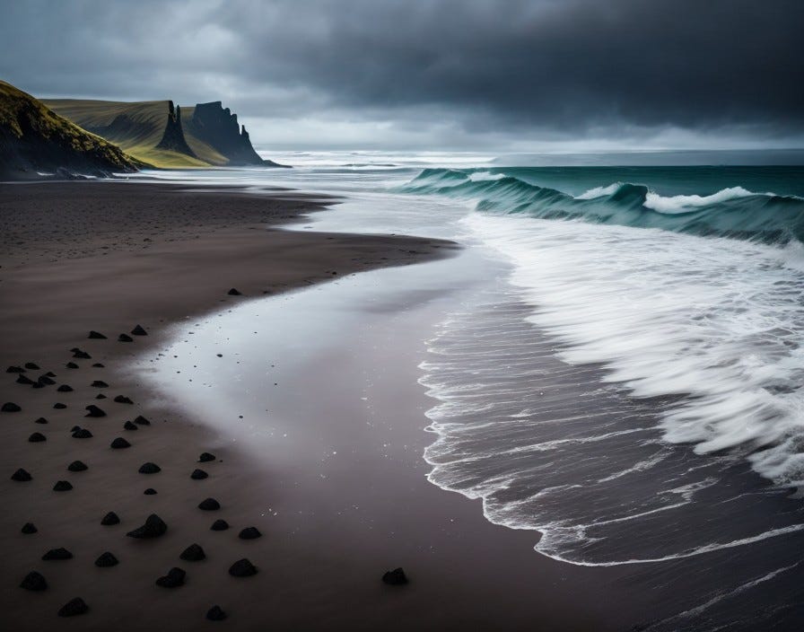 Black Beaches