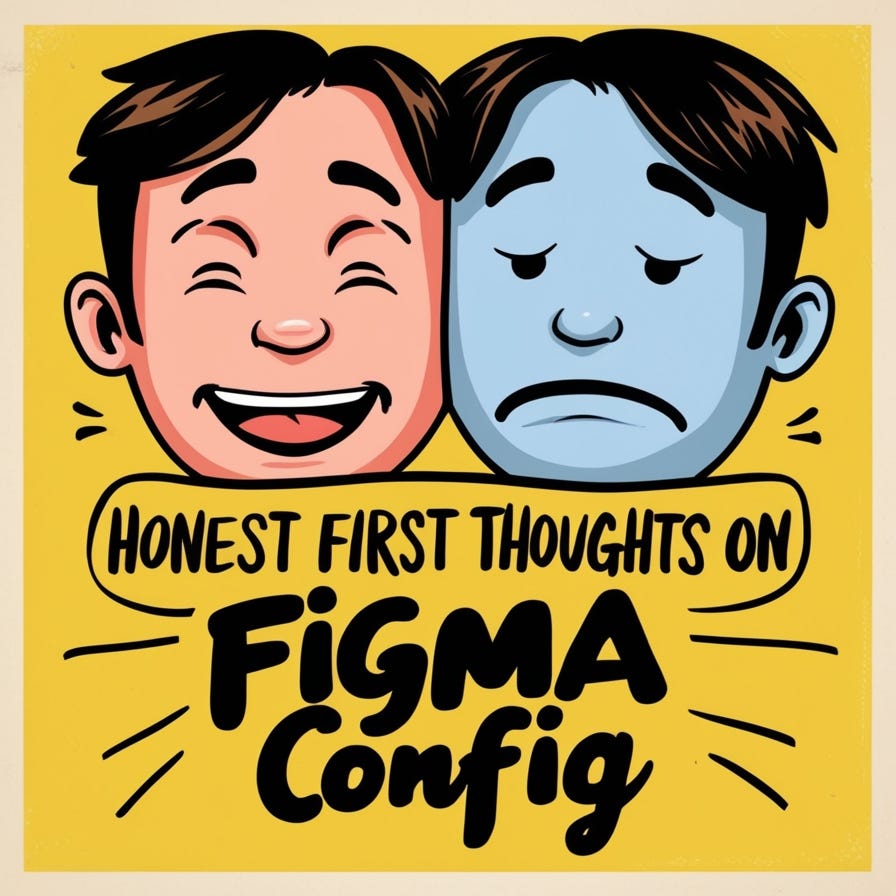 My honest opinions on Figma Config 2024 Day 1