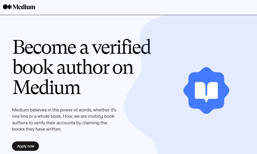 Medium.com Author Verification Page Screenshot