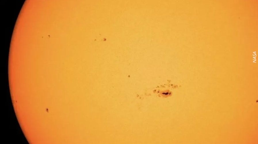 Gigantic Sunspot Group AR3576 Faces Earth Prompting Solar Flare and CM