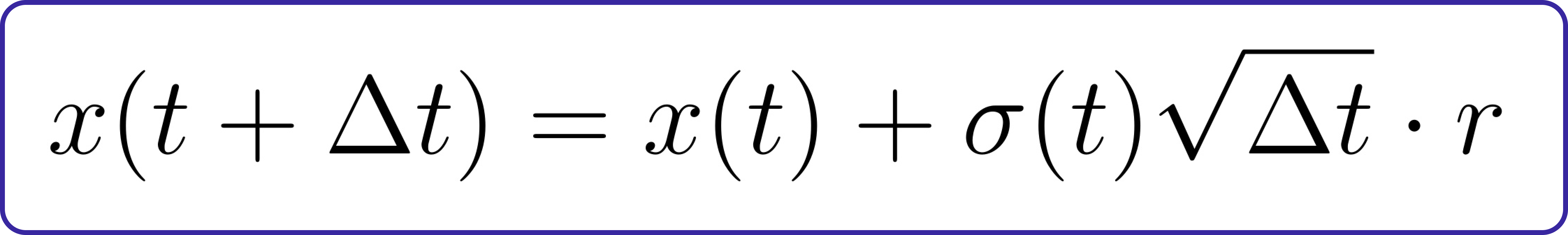Forward Diffusion Equation