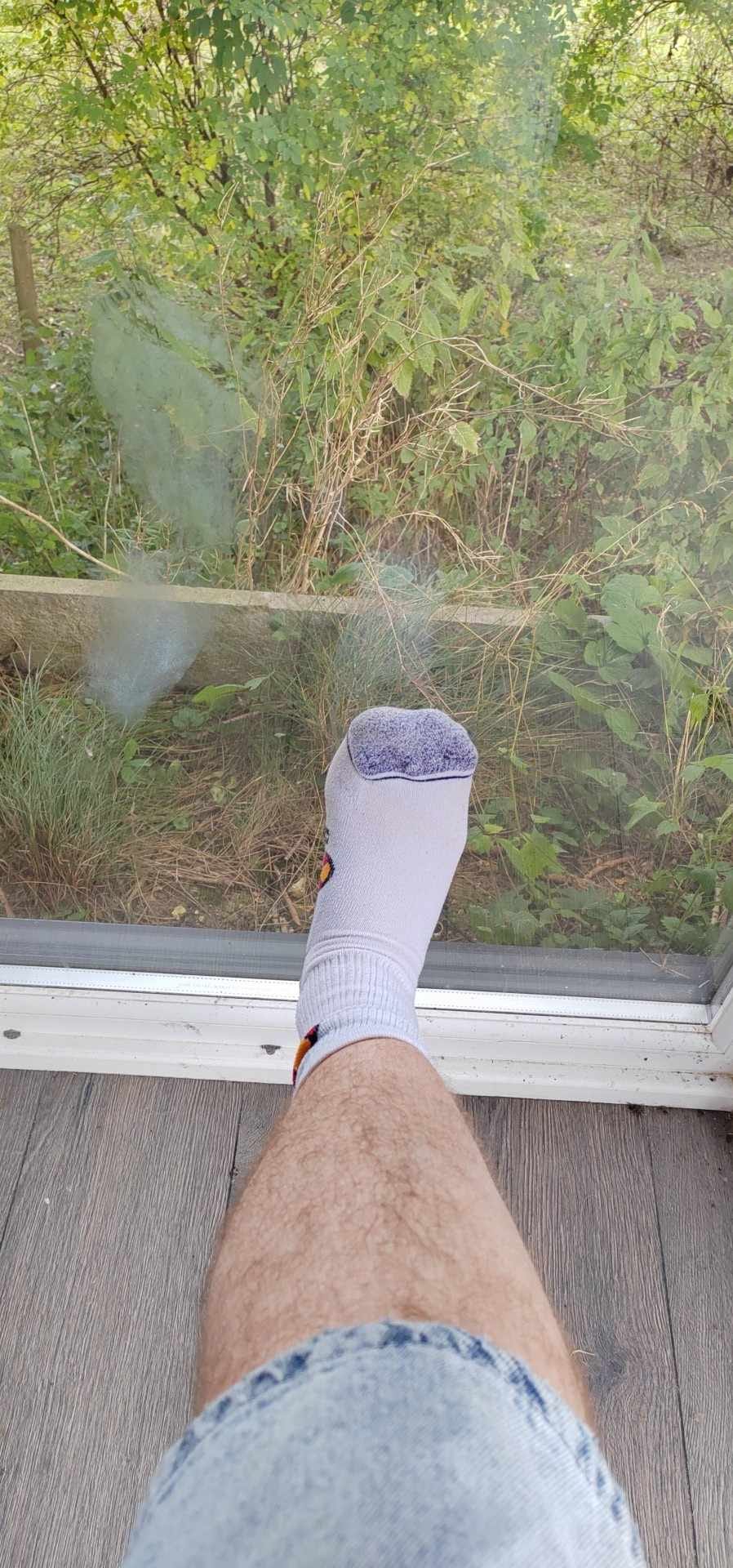 Feet with socks