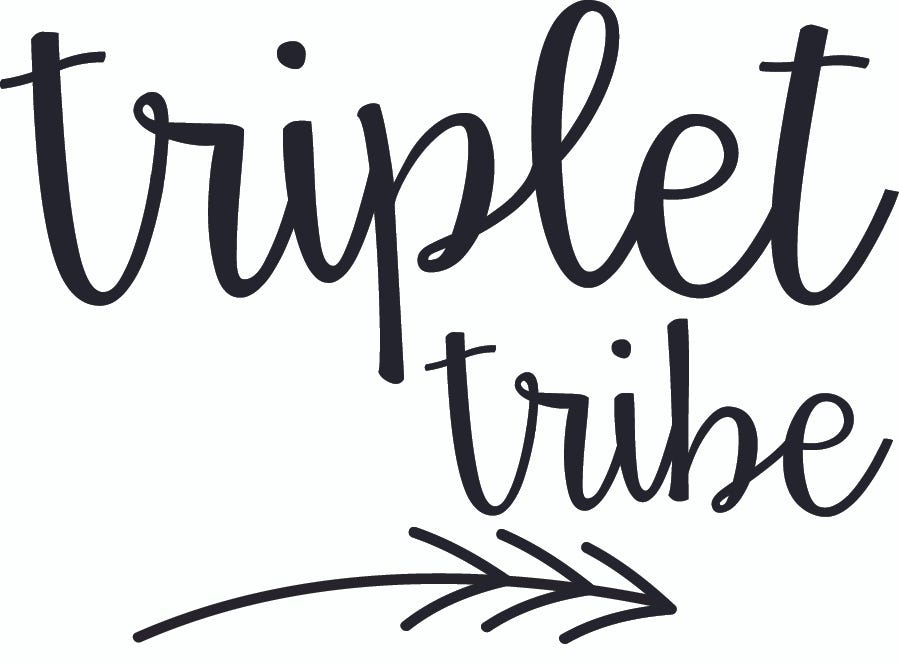 NICU Survival Guide: 5 Tips for Parents | Logo reading “triplet tribe.”