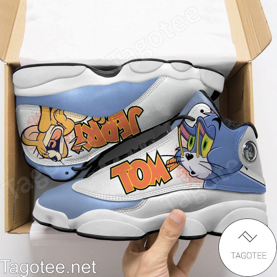 Tom And Jerry Air Jordan 13 Shoes