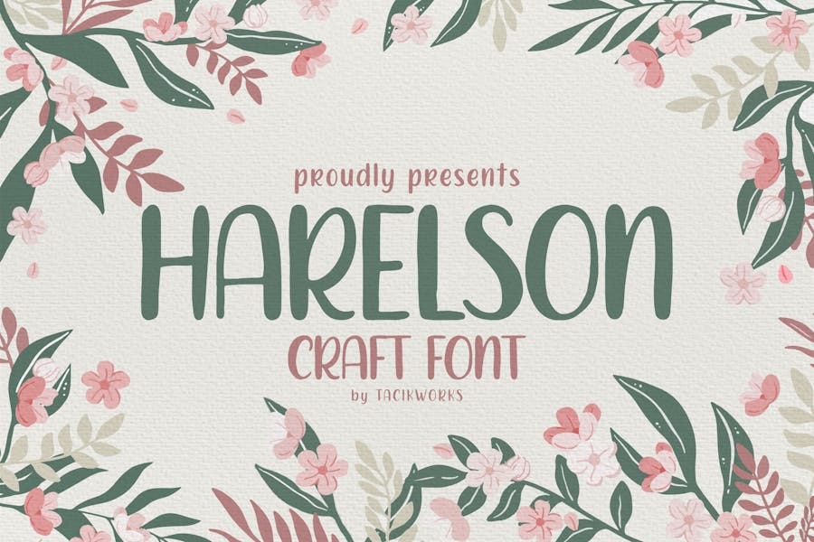 Harelson — Crafter Font