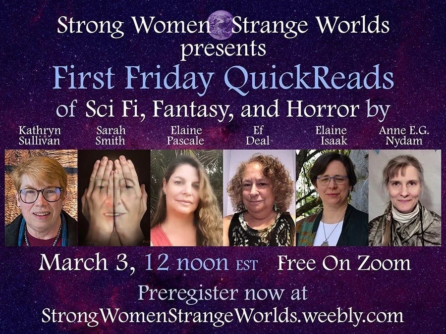 Strong Women Strange Worlds Quickreads for 03/03/23