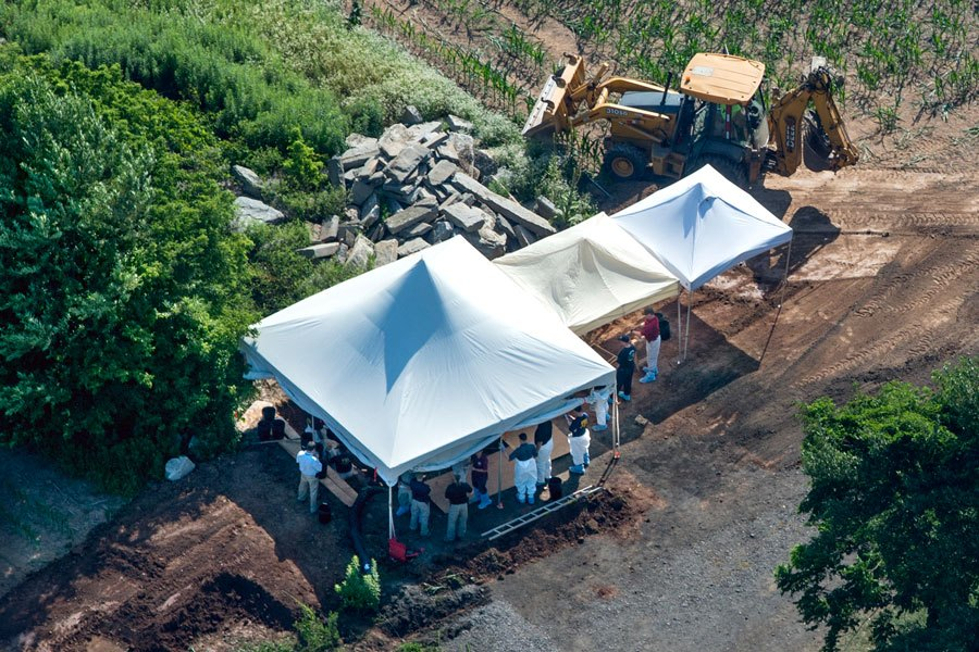 The DiNardos’ farm (Image credit: Associated Press)