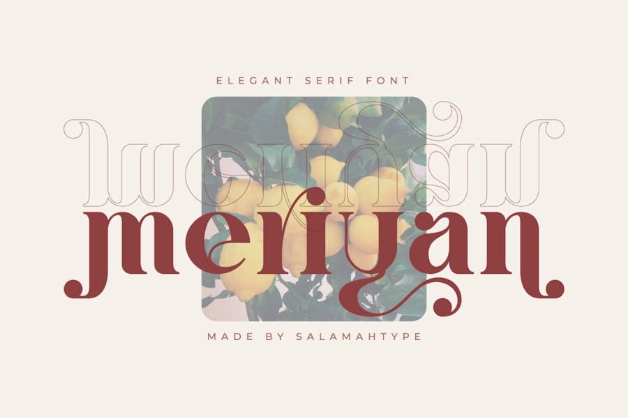Meriyan — Elegant Font