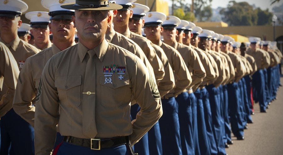 USMC graduation