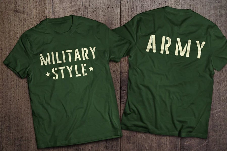 What is the best military font for logo design and branding?