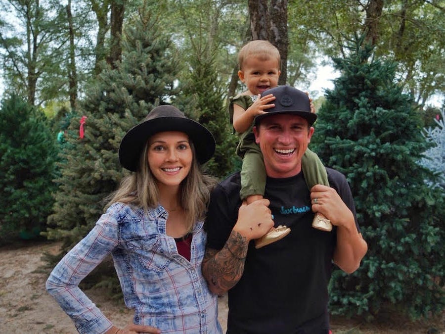 Last year the Watson family found a small-sized tree for their van.