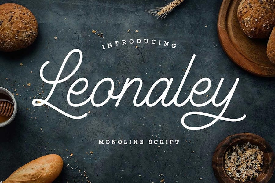 Leonaley — Minimalist Monoline