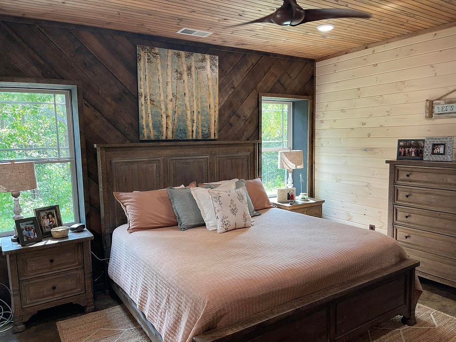 Tennessee Barndominium by Marsha Moffett Fisher - Bedroom