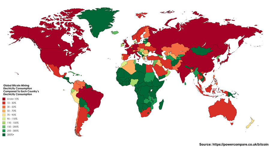 electricity consumption in world