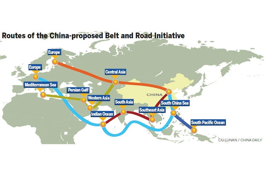 Image result for china belt and road