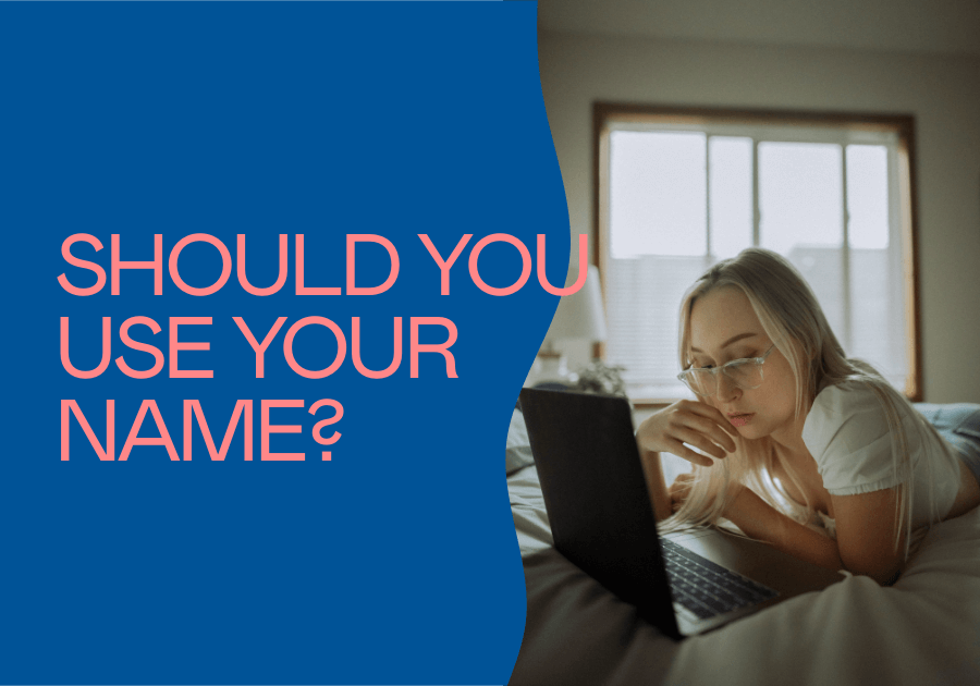Should You use your name or something creative for your domain?