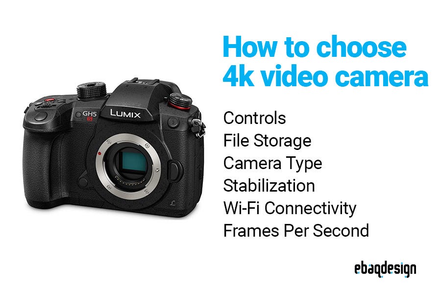 How To Choose A 4K Video Camera For YouTube