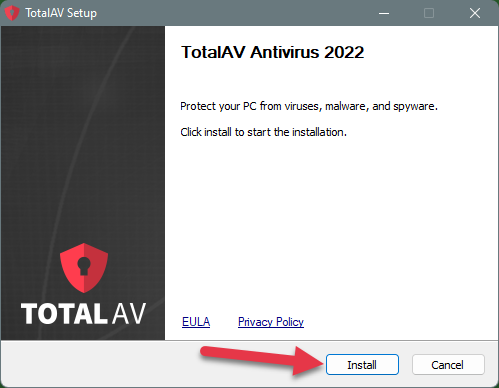 TotalAV installation